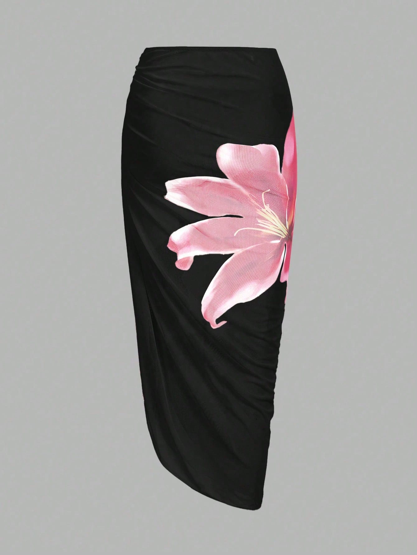  | SHEIN Swim Oasis 1pc Women's Floral Print Spaghetti Strap One-Piece Swimsuit With Sarong | Lingerie | Shein | OneHub