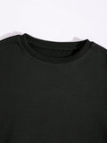  | SHEIN Thermal Lined Solid Sweatshirt With Joggers | Sweater | Shein | OneHub