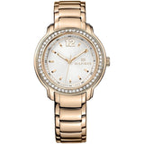 Tommy Hilfiger Callie Rose Gold Stainless Steel White Dial Quartz Watch for Women - 1781468