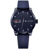 Buy Tommy Hilfiger Denim Blue Silicone Strap Blue Dial Quartz Unisex Watch - 1791381 Online In Pakistan  | Tommy Hilfiger Denim Blue Silicone Strap Blue Dial Quartz Unisex Watch - 1791381 | Watches | Tommy Hilfiger | OneHub
