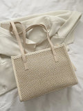  | Trendy Lightweight,Casual Bow Decor Straw Bag For Teen Girls Women College Students Perfect For College | Bags | Shein | OneHub