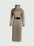  | SHEIN Turtleneck Slit Dress, Long Sleeve Casual Party Club Dress, Elegant & Unique Design | Dress | Shein | OneHub