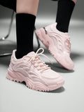 SHEIN Vate Woman Shoes Thick Sole Fashion Lightweight Pink Outdoor Sneaker