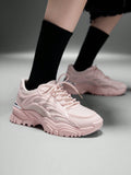 SHEIN Vate Woman Shoes Thick Sole Fashion Lightweight Pink Outdoor Sneaker