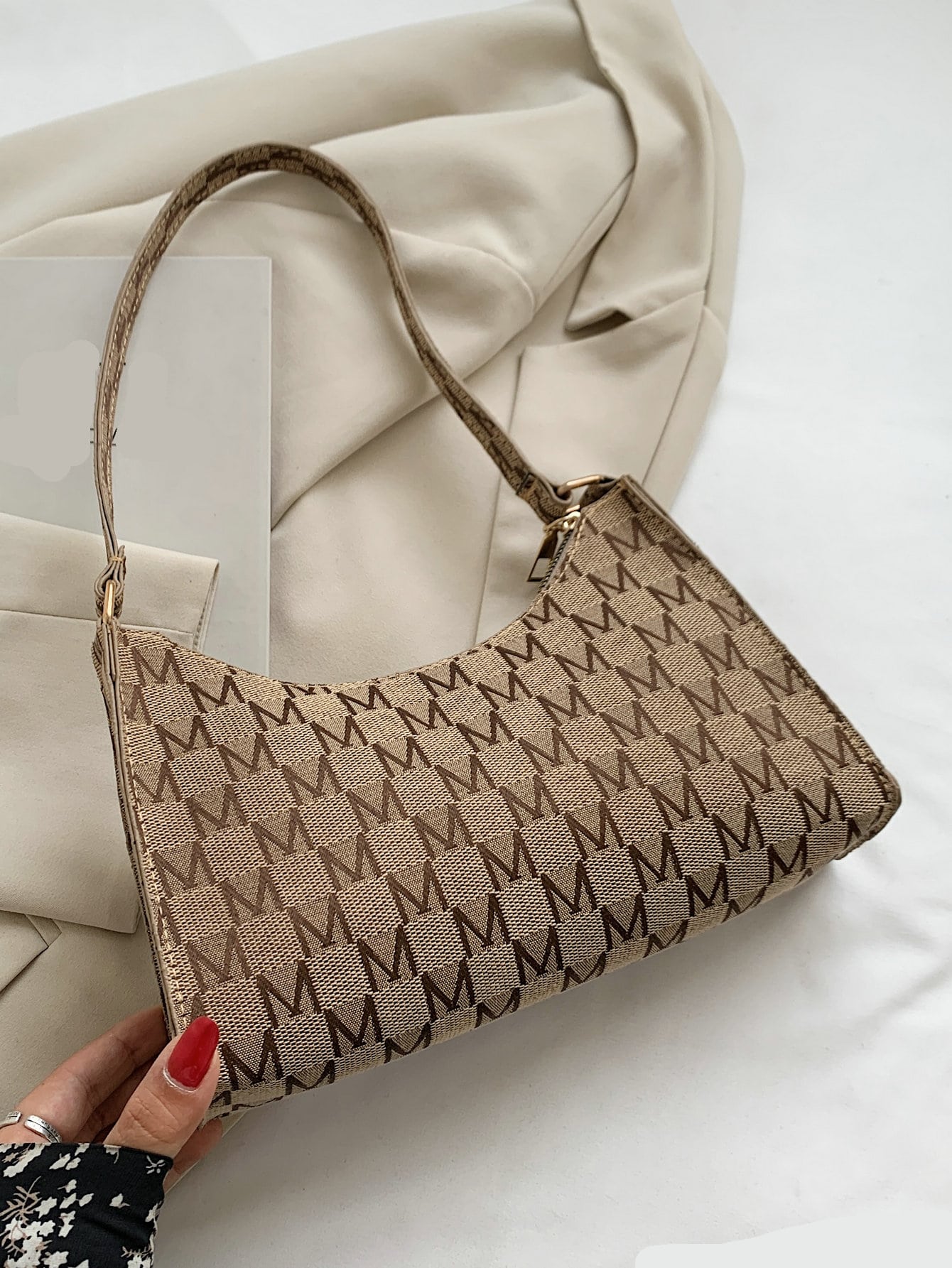  | SHEIN Letter Graphic Baguette Bag | Bags | Shein | OneHub