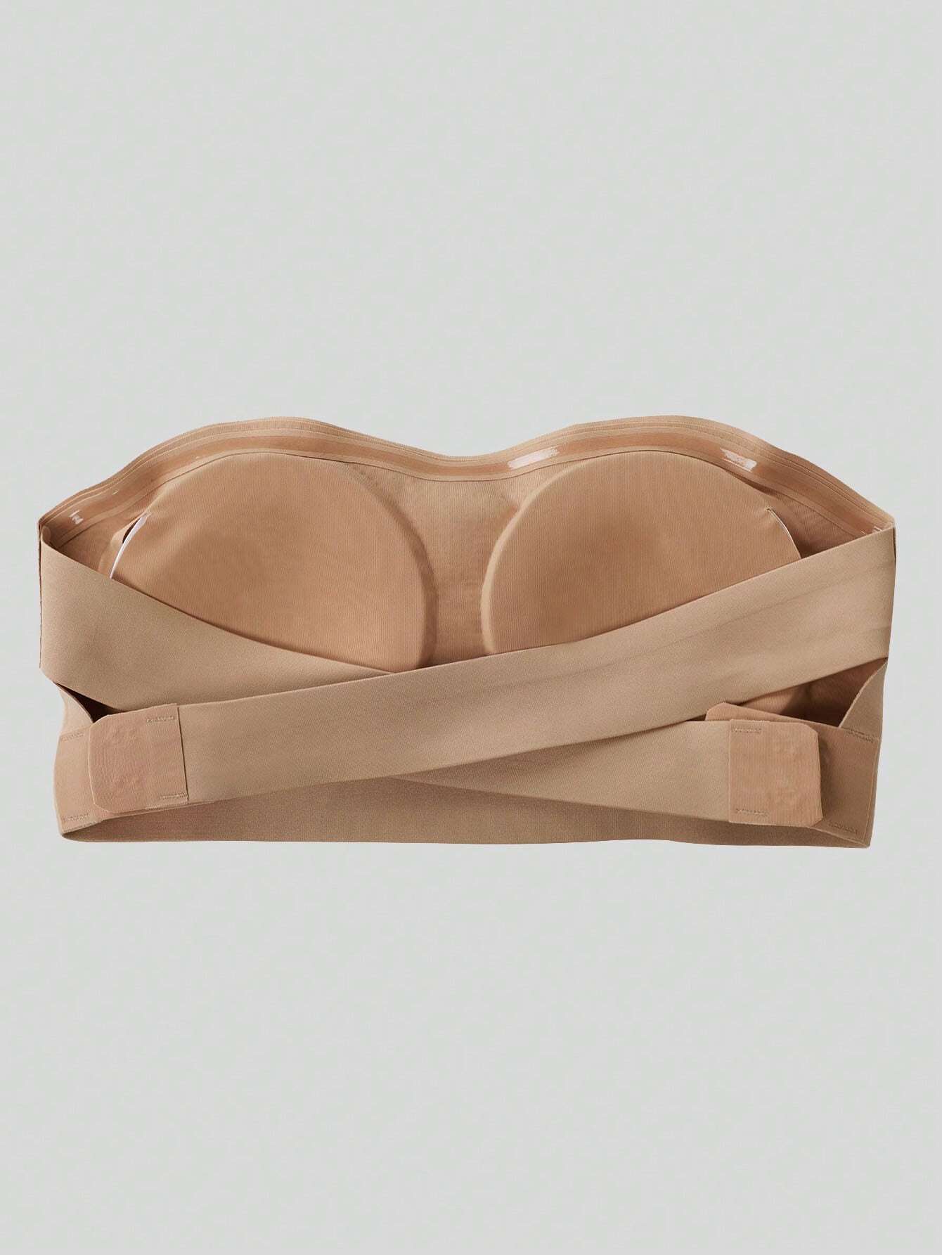  | SHEIN Women Seamless Strapless Padded Cups Tube Side Closure Bandeau Crisscross Backless Casual-Comfortable Bra Simple Bra | Lingerie | Shein | OneHub