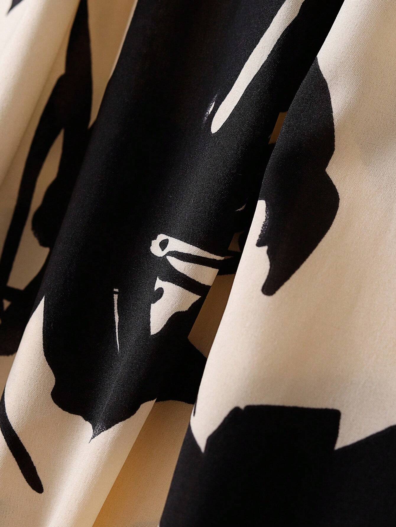 SHEIN Women's Casual Floral Print Maxi Skirt, Summer