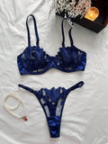  | SHEIN Women's Embroidered Mesh Patchwork Sexy Lingerie Set | Lingerie | Shein | OneHub