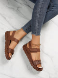  | SHEIN Women's Plus Size Luxurious, Soft & Hiking, Travel, Beach Sports Platform Sandals | Sandal | Shein | OneHub