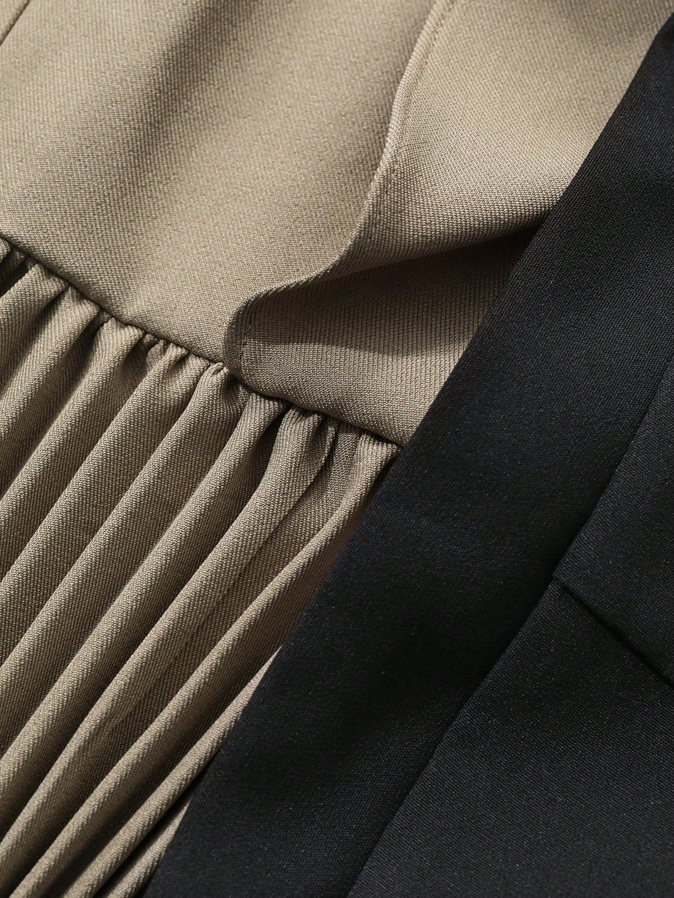  | SHEIN Wynsel Dress Slips For Women Under Coats, Waist Gathered Midi Length Pleated Dress | Dress | Shein | OneHub