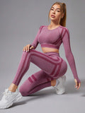  | SHEIN Yoga Basic Women's Color-block Breathable Comfortable Sports Suit | Leggings | Shein | OneHub