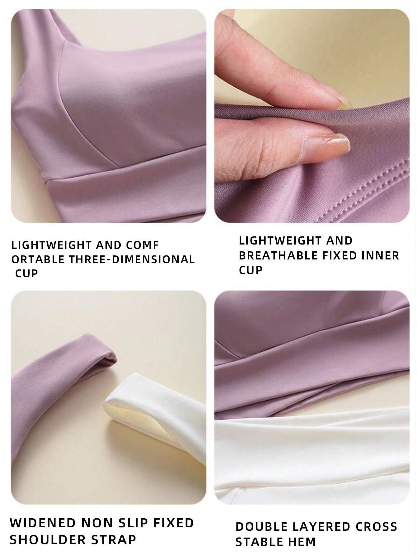  | SHEIN Yoga Tank Tops Breathable Sports Bra With Shockproof And Gathered Function Giving You A Beautiful Back Shape Workout Tank Gym Top | Sports Bra | Shein | OneHub