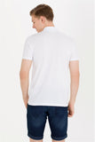  | USPA Men's White Basic Polo Neck T-Shirt | T-shirt | US Polo Assn. | OneHub