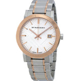  | Burberry The City Two-tone Stainless Steel Silver Dial Quartz Unisex Watch - BU9006 | Watches | Burberry | OneHub
