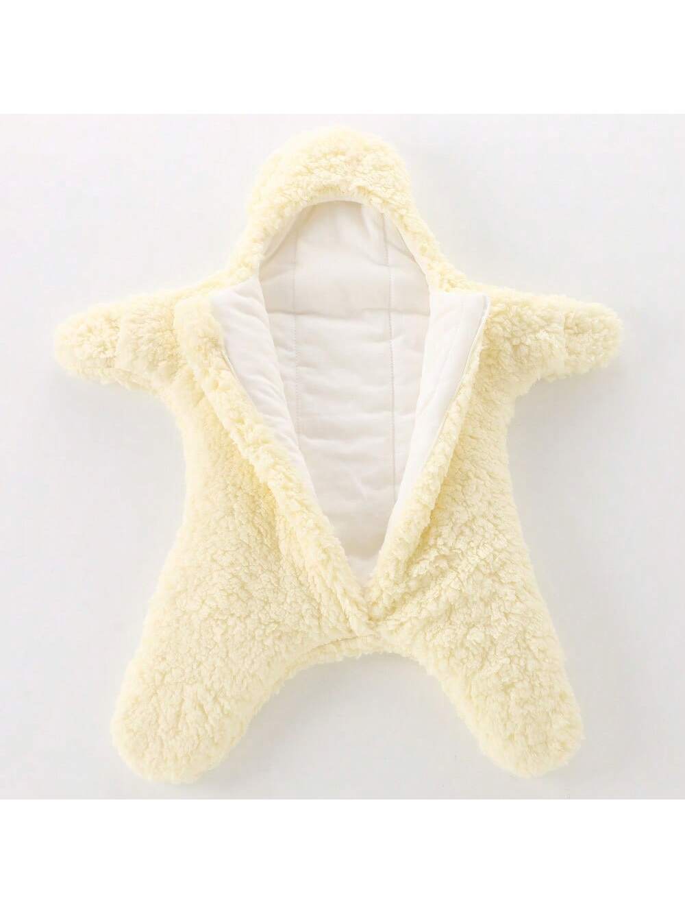  | SHEIN cottgoods 1pc Starfish Shaped Infant Sleeping Bag, Fleece Wearable Swaddle Plus Fleece Blanket, Soft Newborn Baby Sleep Sack, For 0-6 Months | Bags | Shein | OneHub