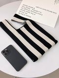  | duke bear Knot Bag Crochet Bags Handheld Bag Stripe Pattern 1 Pc Of Lattice Stripe Pattern Women's Handbag Vest Bag Crochet Bag Woven Bag Polyester Material | Comb | Shein | OneHub