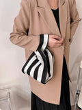  | duke bear Knot Bag Crochet Bags Handheld Bag Stripe Pattern 1 Pc Of Lattice Stripe Pattern Women's Handbag Vest Bag Crochet Bag Woven Bag Polyester Material | Comb | Shein | OneHub