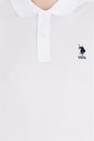  | USPA Men's White Basic Polo Neck T-Shirt | T-shirt | US Polo Assn. | OneHub