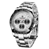Buy Pagani Design Silver Stainless Steel White Meteorite Dial Chronograph Quartz Watch for Men - PD1644 Online In Pakistan  | Pagani Design Silver Stainless Steel White Meteorite Dial Chronograph Quartz Watch for Men - PD1644 | Watches | Pagani Design | OneHub