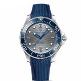 Pagani Design Blue Rubber Strap Grey Dial Automatic Watch for Men - PD1685