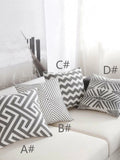 Shein Geometric Pattern Cushion Cover