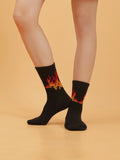  | Shein Flame Pattern Socks | Socks | Shein | OneHub