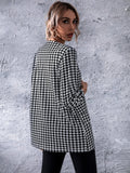  | SHEIN Unity Open Front Houndstooth Blazer | Blazer | Shein | OneHub