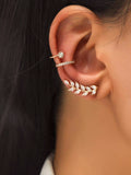 Shein 3pcs Zircon Decor Ear Cuff