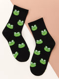 Shein Cartoon Graphic Socks