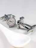 SHEIN Men Clock Design Cufflink