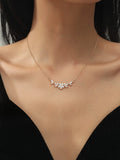 Shein Zircon Decor Necklace