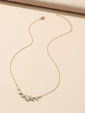 Shein Zircon Decor Necklace