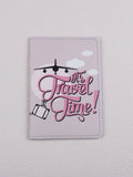 Shein Letter Graphic Passport Case