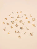  | Shein 30pairs Heart & Bow Stud Earrings | Earrings | Shein | OneHub