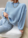  | Shein Mock Neck Drop Shoulder Sweater | Sweater | Shein | OneHub