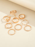  | Shein 9pcs Snake Design Ring | Ring | Shein | OneHub