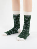 Shein Number Print Crew Socks