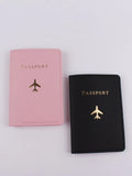  | Shein 2pcs Letter & Plane Graphic Passport Case | Card Holder | Shein | OneHub