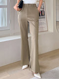 Shein DAZY Slant Pocket Zip Fly Suit Pants