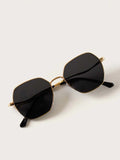 Shein Metal Frame Fashion Glasses