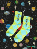 Shein Rick and Morty Cartoon Print Crew Socks