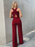  | Shein Crisscross Zip Back Jumpsuit | Jumpsuit | Shein | OneHub