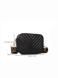 SHEIN Mini Chevron Detail Square Bag