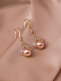  | Shein Rhinestone & Faux Pearl Drop Earrings | Earrings | Shein | OneHub