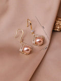  | Shein Rhinestone & Faux Pearl Drop Earrings | Earrings | Shein | OneHub