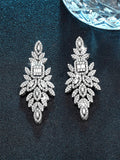 Shein Zircon Decor Drop Earrings