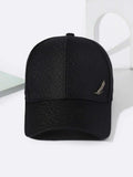 Shein Men Wheat Ear Decor Baseball Cap