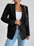  | SHEIN Unity Solid Shawl Collar Blazer | Blazer | Shein | OneHub