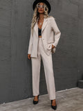  | SHEIN  Single Button Lapel Collar Blazer & Tailored Pants | Blazer | Shein | OneHub