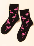  | Shein Flamingo Pattern Crew Socks | Socks | Shein | OneHub